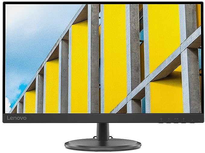 Lenovo D-Series 68.6 cm (27 inch) FHD VA Near-Edgeless Monitor | 16.7 Million Colors, 3000:1 Contrast Ratio, 250 Nits, 75Hz, 4ms, AMD FreeSync, HDMI, VGA, Tilt, VESA Mount, TUV Eye Comfort - D27-30