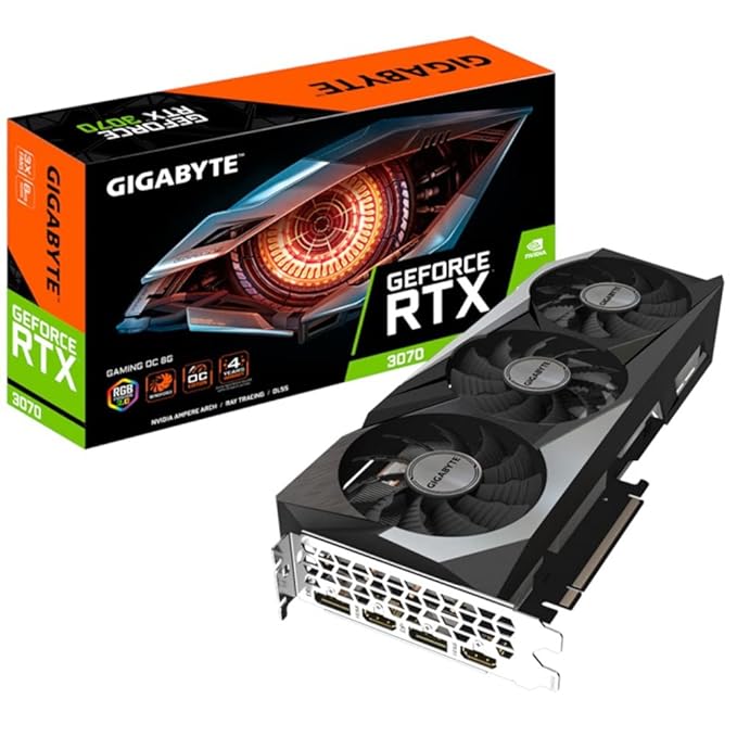 GIGABYTE Nvidia GeForce RTX 3070 pci_e_x16 Gaming OC 8GB GDDR6 Graphics Card (GV-N3070GAMING OC-8GD)