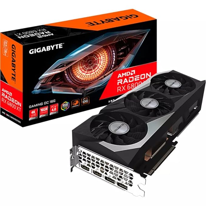 GIGABYTE AMD Radeon RX 6800 XT Gaming OC 16GB pci_e_x16 gddr6 Graphics Card (GV-R68XTGAMING OC-16GD)