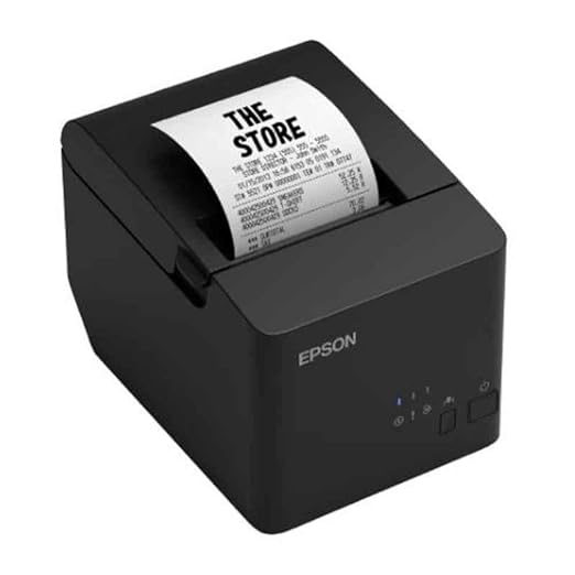 TM-T82X-462 Ethernet POS Thermal Printer Black