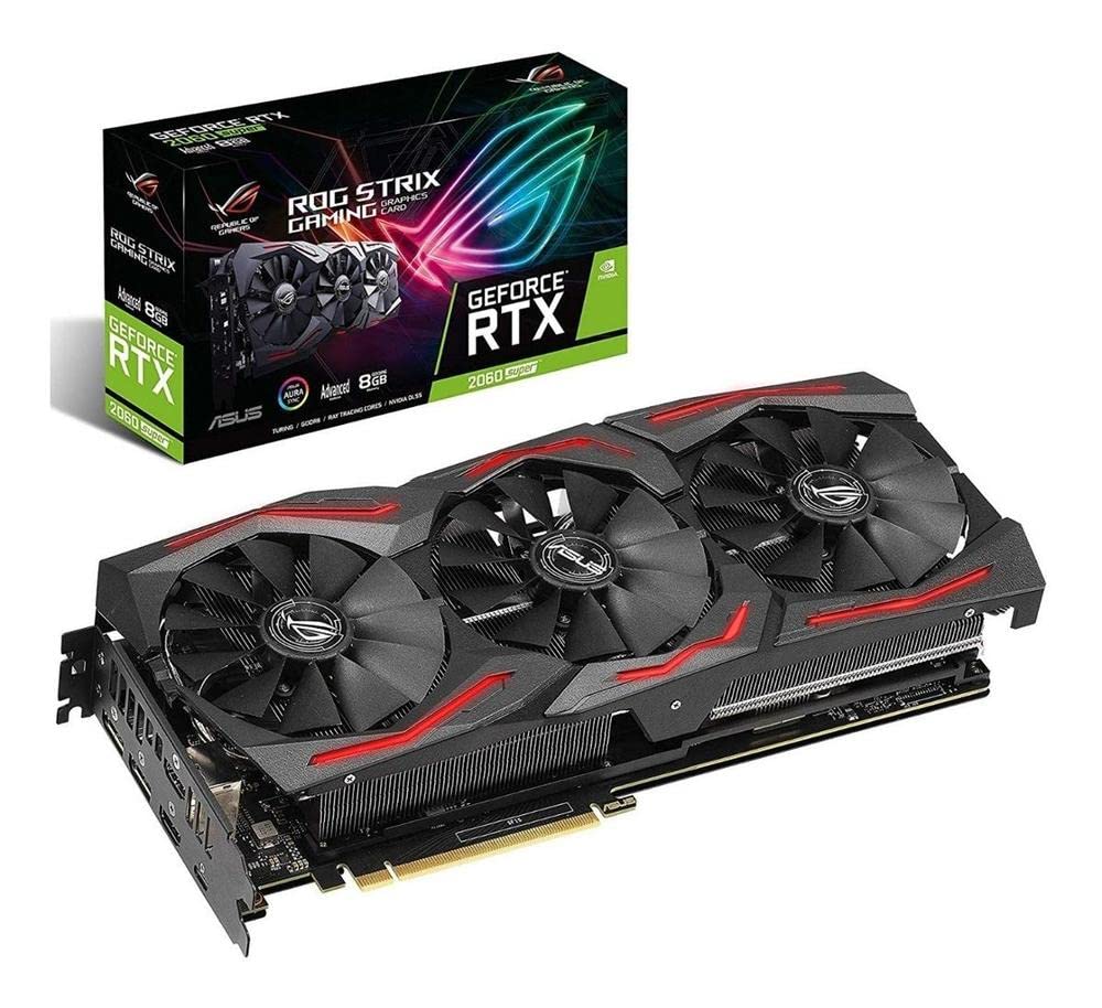 ASUS ROG Strix GeForce RTX 2060S Overclocked 8G GDDR6 Super HDMI DP (ROG-STRIX-RTX2060S-A8G-GAMING)