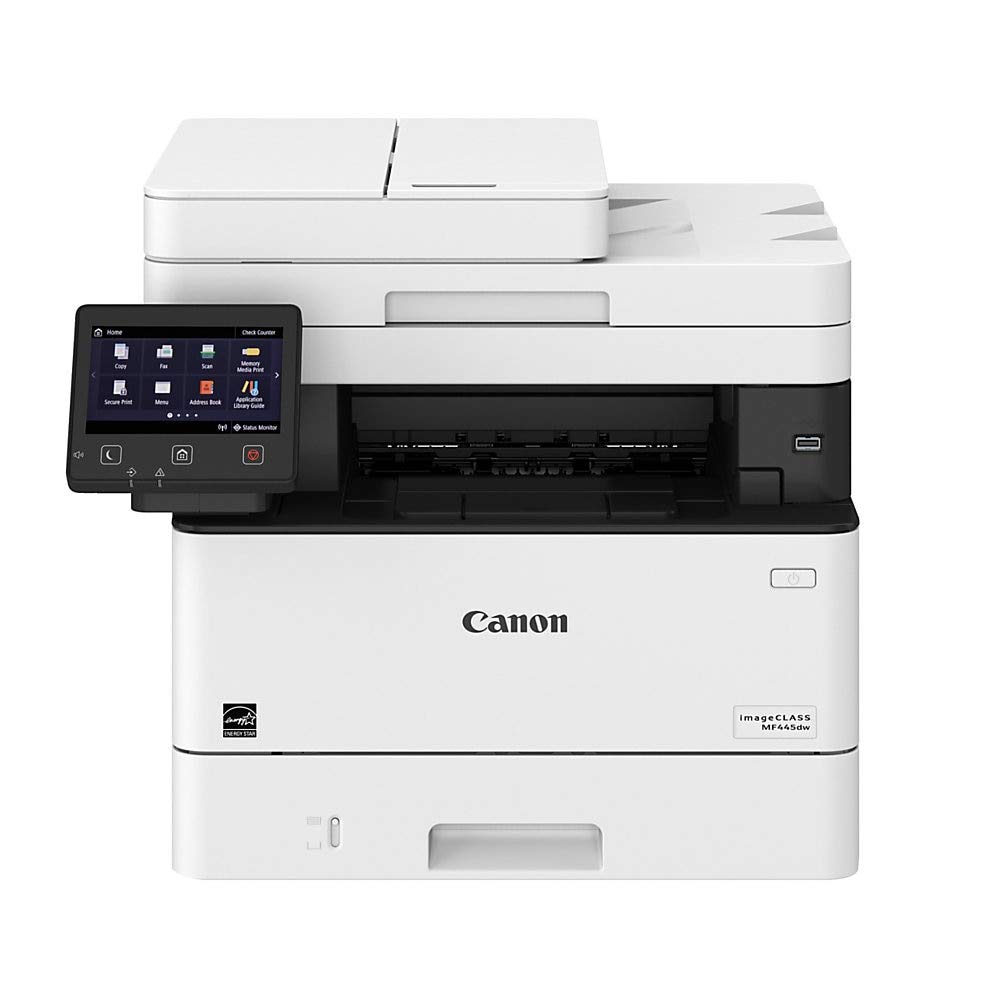 Canon Imageclass MF445dw - All in One, Wireless, Mobile Ready Duplex Laser Printer,